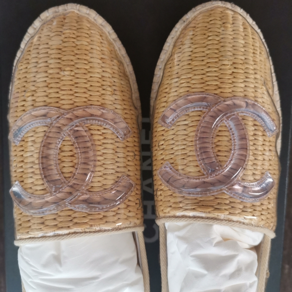 Chanel espadrille shoes
